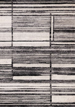 Tapis Verchères – motif noir et gris (Kalora Slate 5397/DO14) – Meubles TOCO