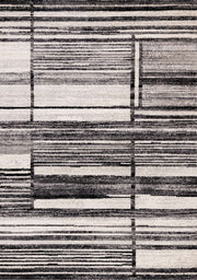 Noir et gris / 5'3" x 7'7"