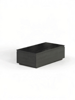 Table basse relevable Transformer en hickory fumé – démonstration animée de la transformation, rangement intégré – Meubles TOCO