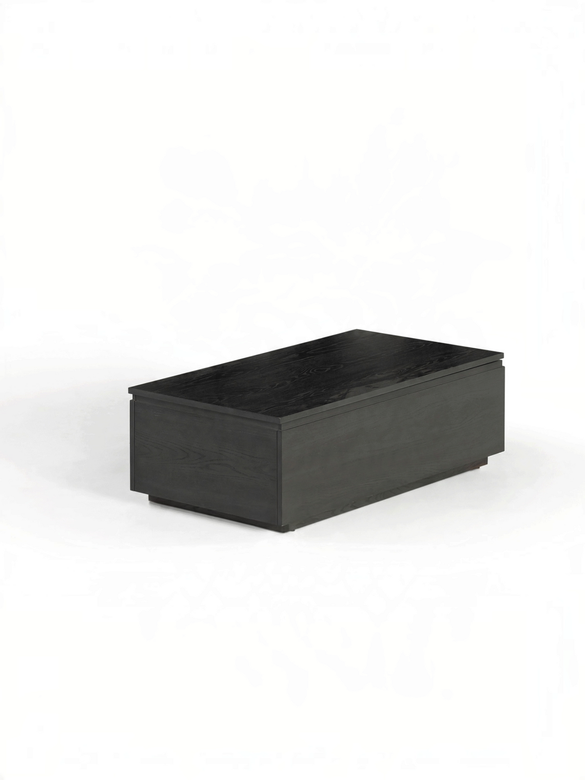Table basse relevable Transformer en hickory fumé – démonstration animée de la transformation, rangement intégré – Meubles TOCO
