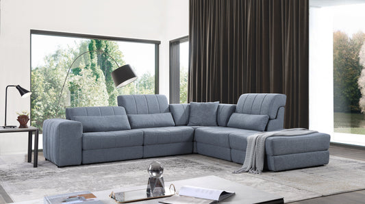 Sofa Sectionnel Modulaire Tally | Gris Givré |