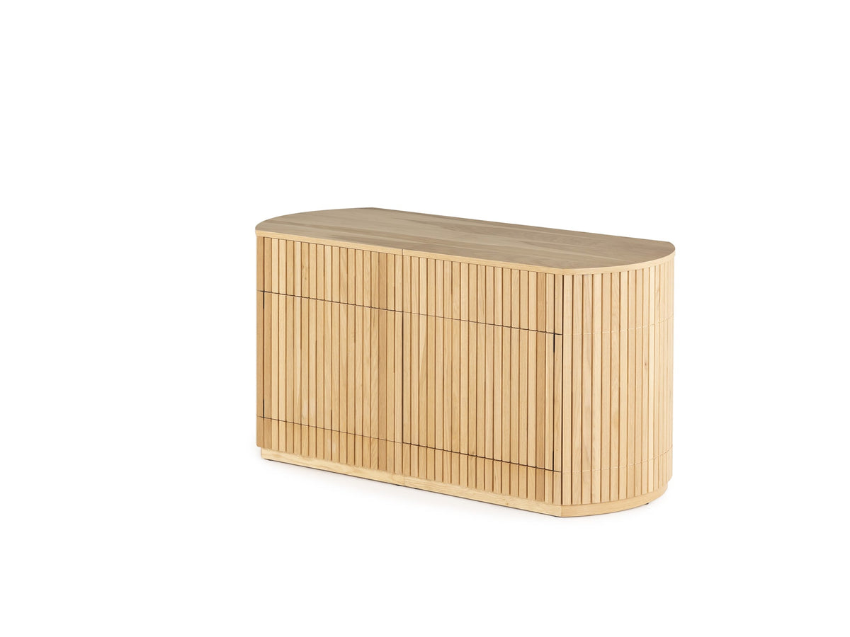 Transformer Round Sideboard Scandinavian Oak