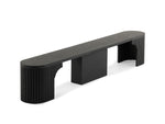 Banc rond extensible Transformer - hickory fumé