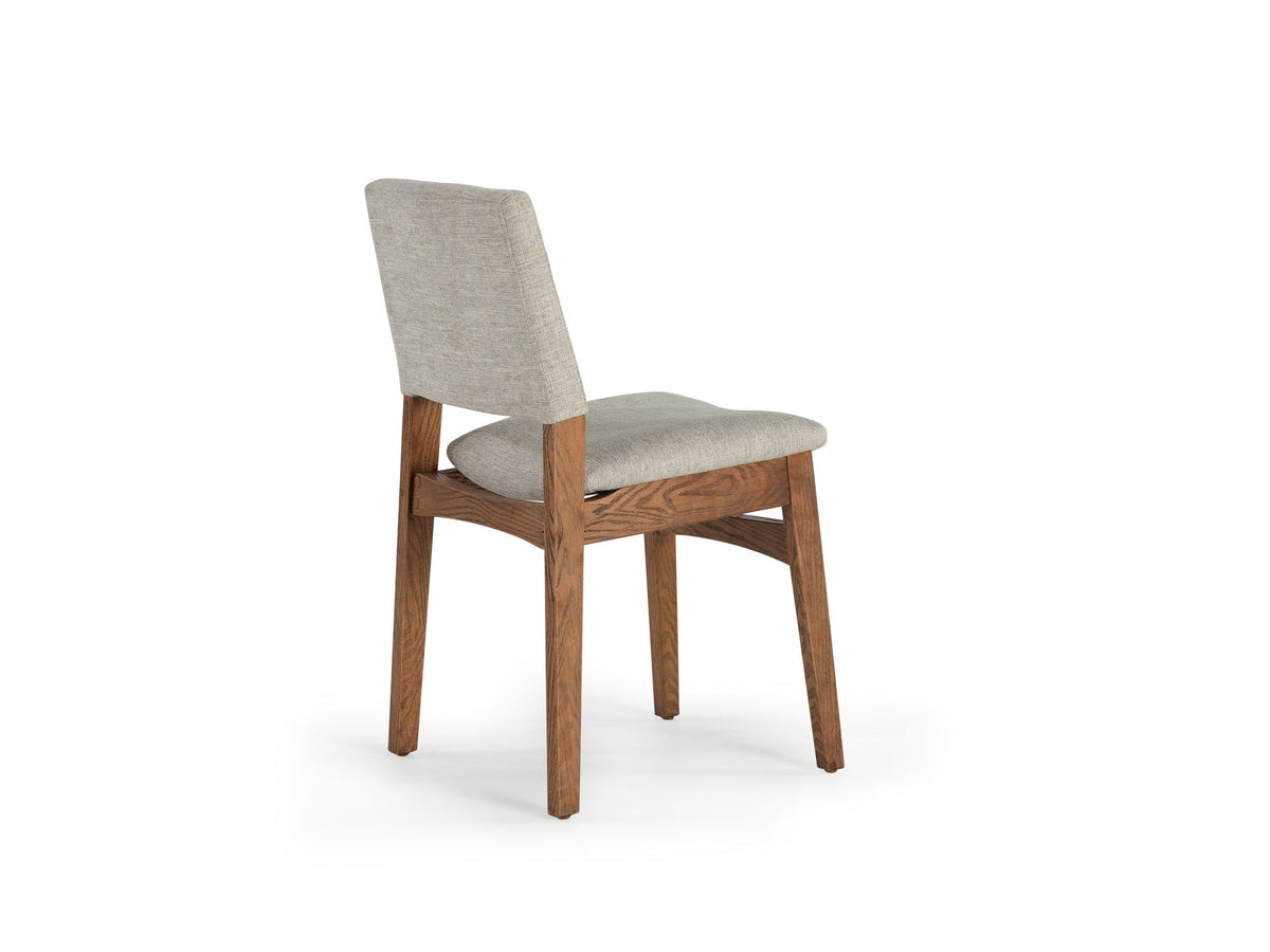 Chaise Transformer en noyer américain – vue de dos, sur fond blanc – Meubles TOCO