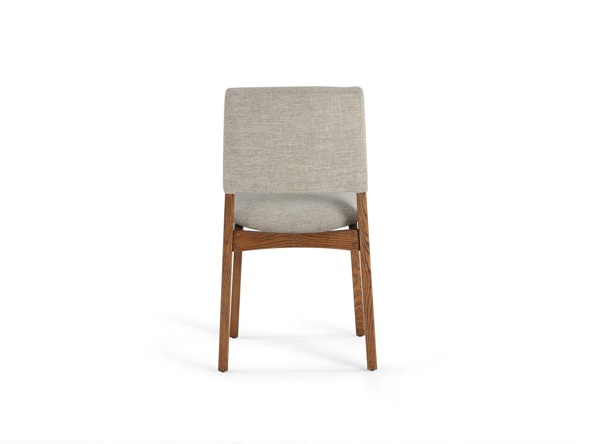 Chaise Transformer en noyer américain – vue de dos, sur fond blanc – Meubles TOCO