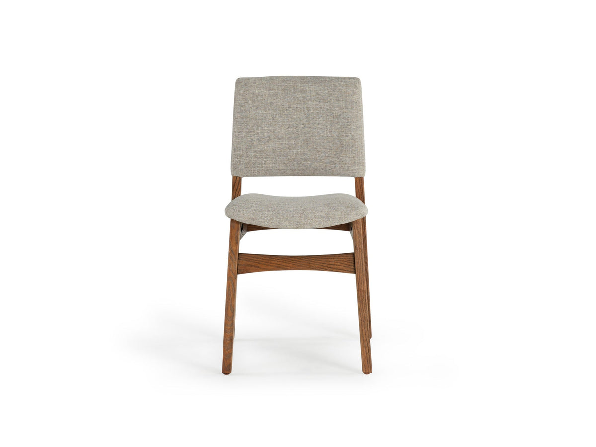 Chaise Transformer en noyer américain – vue de face, sur fond blanc – Meubles TOCO