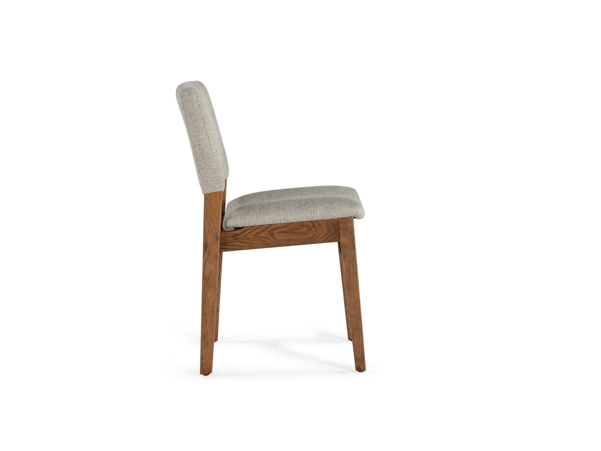 Chaise Transformer en noyer américain – vue de côté, sur fond blanc – Meubles TOCO
