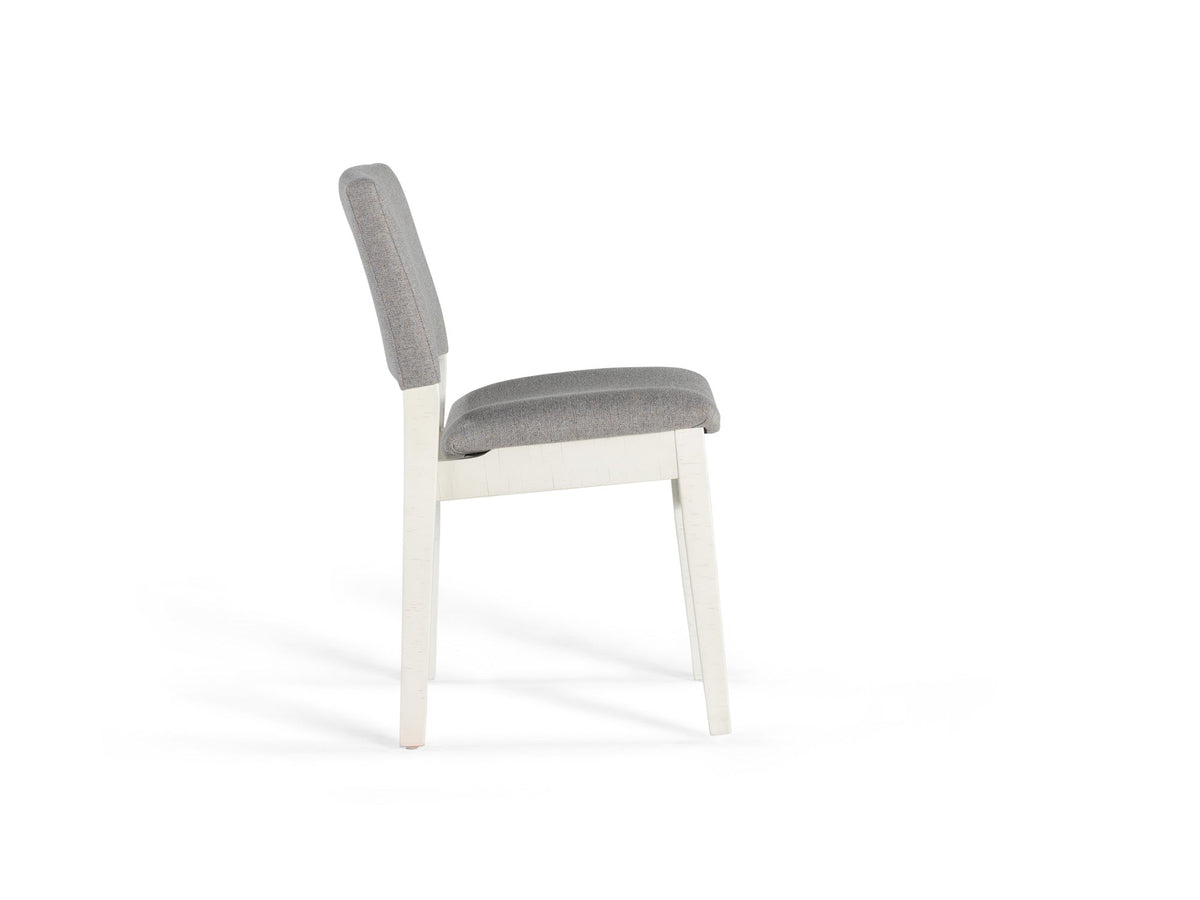 Chaise Transformer en bouleau canadien – vue de côté, sur fond blanc – Meubles TOCO