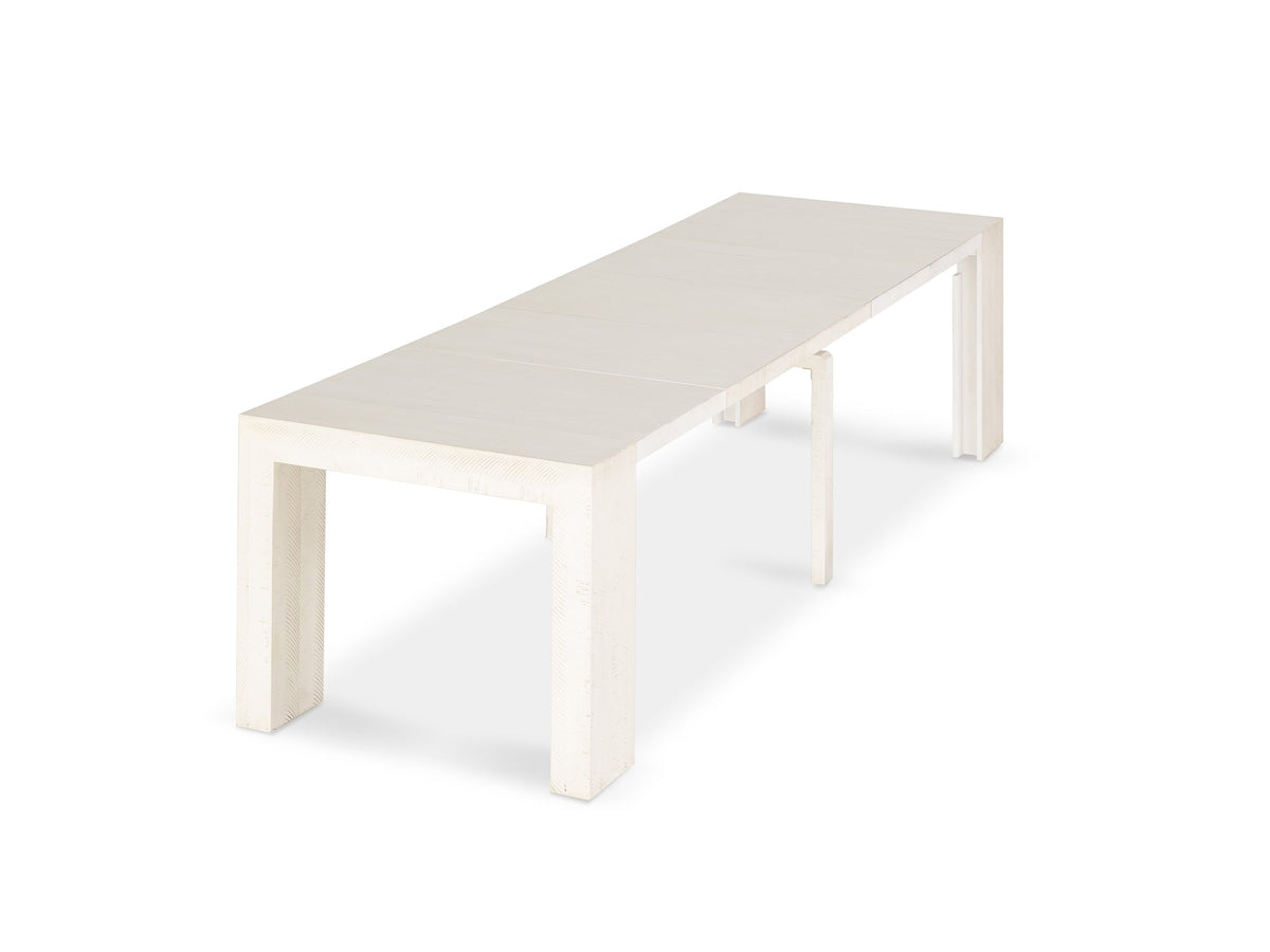 Table à manger extensible Transformer en bouleau canadien – déployée – Meubles TOCO