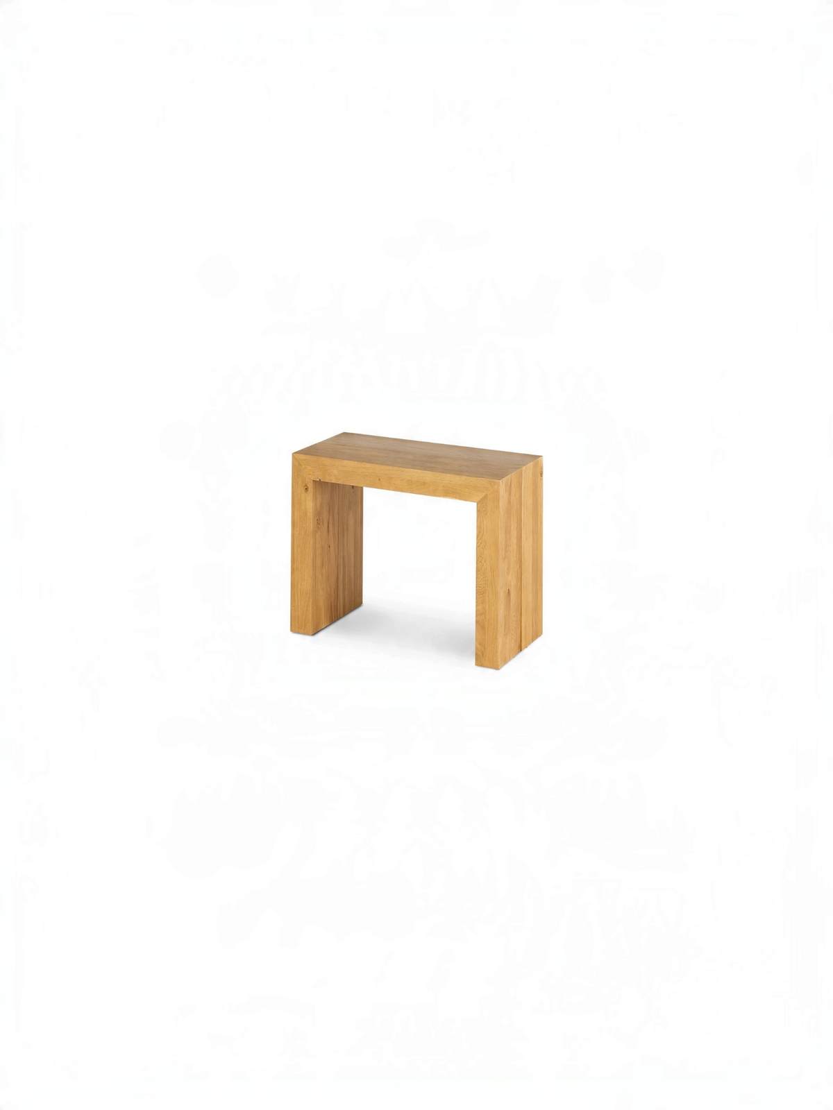 Table à manger extensible Transformer en chêne scandinave – fermée, format compact – Meubles TOCO