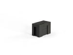Banc extensible Transformer en hickory fumé – fermé, format compact – Meubles TOCO