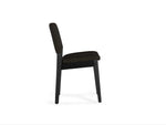 Chaise Transformer en hickory fumé – vue de côté, sur fond blanc – Meubles TOCO