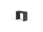Table à manger extensible Transformer en hickory fumé – sur fond blanc – Meubles TOCO