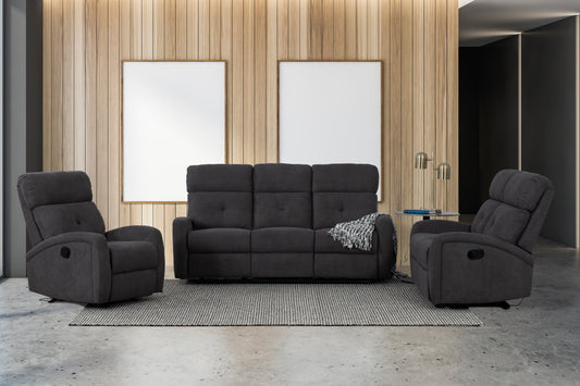 Ensemble de Sofa York3 Collection Casual Living | Gris Foncé |