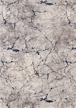 Tapis Matapédia – motif bleu et gris (Kalora Zola 4695-Z221) – Meubles TOCO