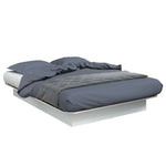 Base de lit plateforme Alto grand blanc