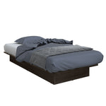 Base de lit plateforme Alto simple gris foncé