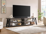 Meuble télé Mathis noir et gris vieilli (IFDC IF-5012) – Meubles TOCO