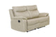 Wembley | Causeuse Inclinable Électrique en Cuir Véritable | Beige | 10299