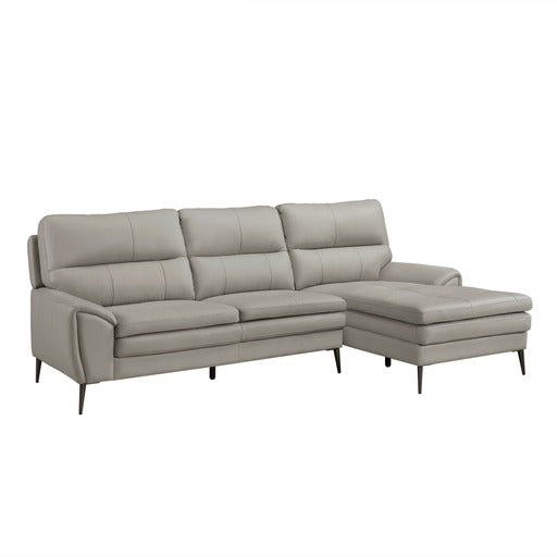 Sofa Sectionnel en cuir véritable 3 places