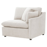 Chaise Modulaire Latérale Droite/ Beige