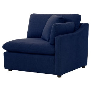 Chaise Modulaire Latérale Droite/ Bleu