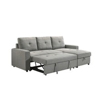 Sofa-Lit Réversible 3 places/ Gris/ MA99996