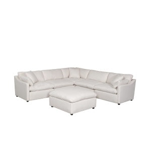 Sofa Modulaire avec Ottoman/ 6 morceaux/ Beige