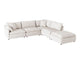 Ottoman | Sofa Modulaire | 5 Morceaux | Bleige