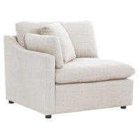 Chaise Modulaire Latérale Gauche/ Beige