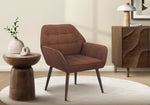 Chaise d'appoint Belinda TOCO Meubles rouille dans un salon