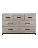 Commode double Stella gris