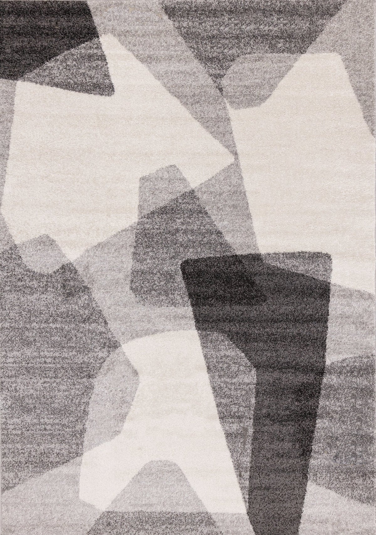 Tapis Frontenac – motif gris et blanc 2 (Kalora Focus E858/9636) – Meubles TOCO