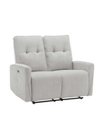 Causeuse inclinable Dalton en gris – Meubles TOCO