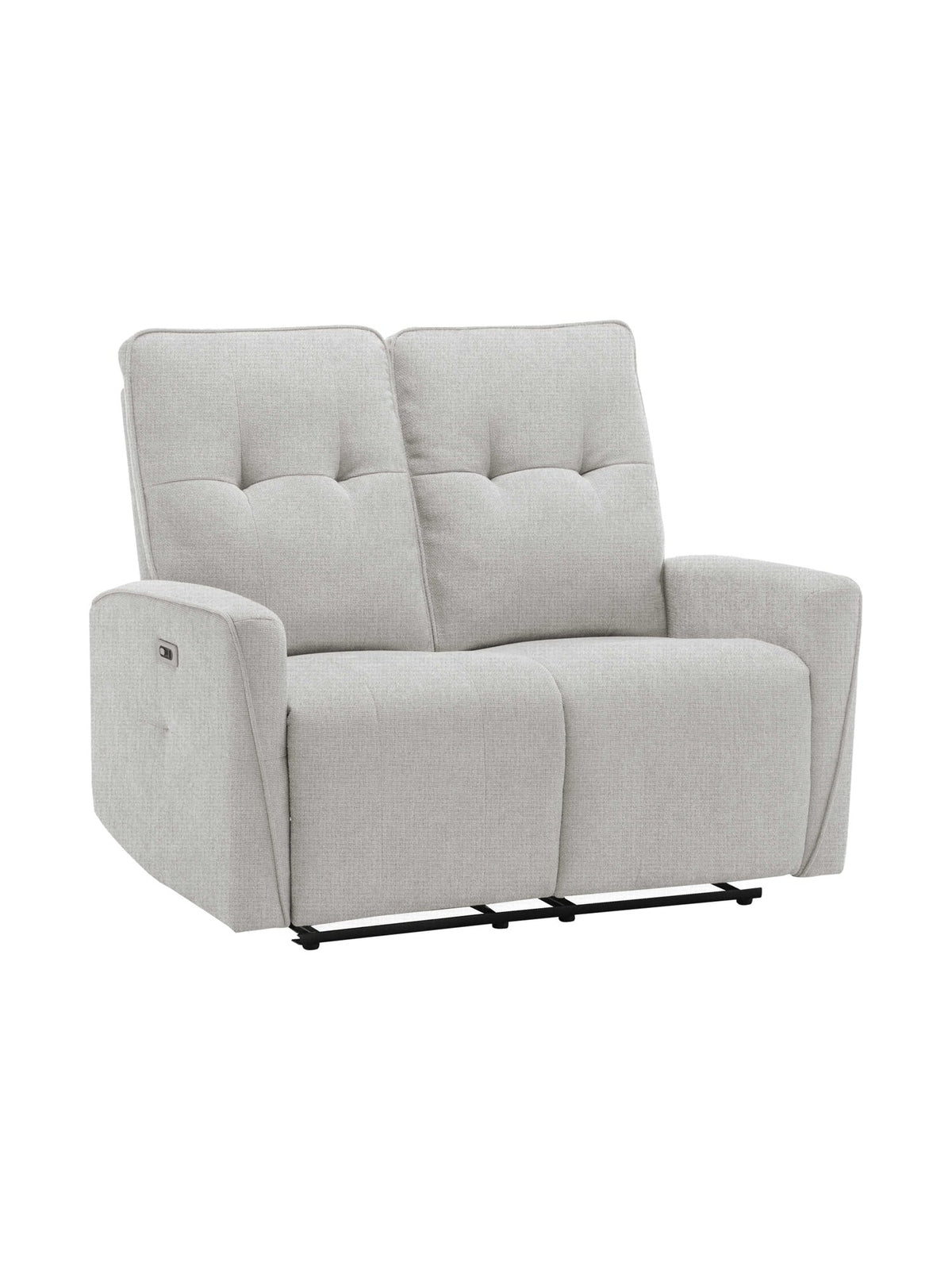 Causeuse inclinable Dalton en gris – Meubles TOCO