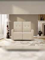 Causeuse inclinable Dalton en beige – mise en situation dans un salon – Meubles TOCO
