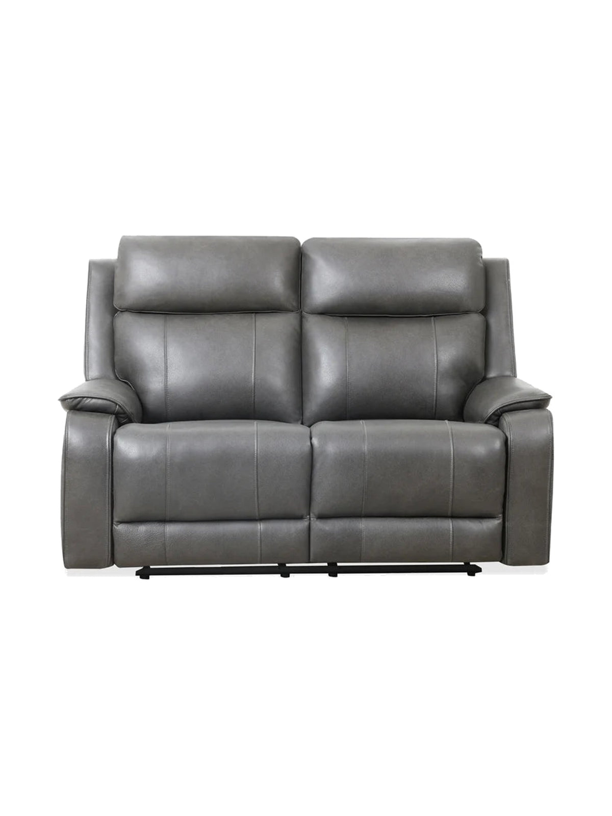 Causeuse inclinable Lewis en gris foncé – vue de face – Meubles TOCO
