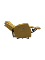 Chaise inclinable Béatrice en jaune – photo sur fond blanc – Meubles TOCO