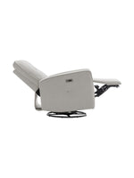 Chaise inclinable Dalton en gris – photo sur fond blanc – Meubles TOCO