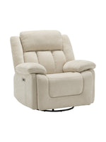 Chaise inclinable Ricardo en beige – vue de face – Meubles TOCO
