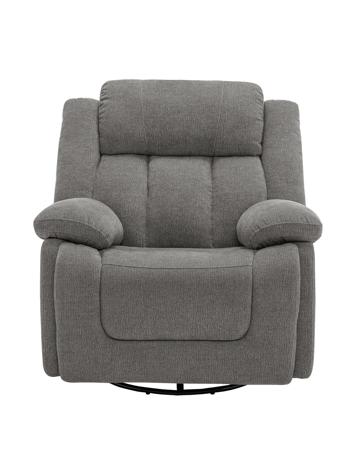 Chaise inclinable Ricardo en gris – photo sur fond blanc – Meubles TOCO