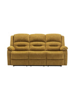 Sofa inclinable Béatrice en jaune – vue de face – Meubles TOCO