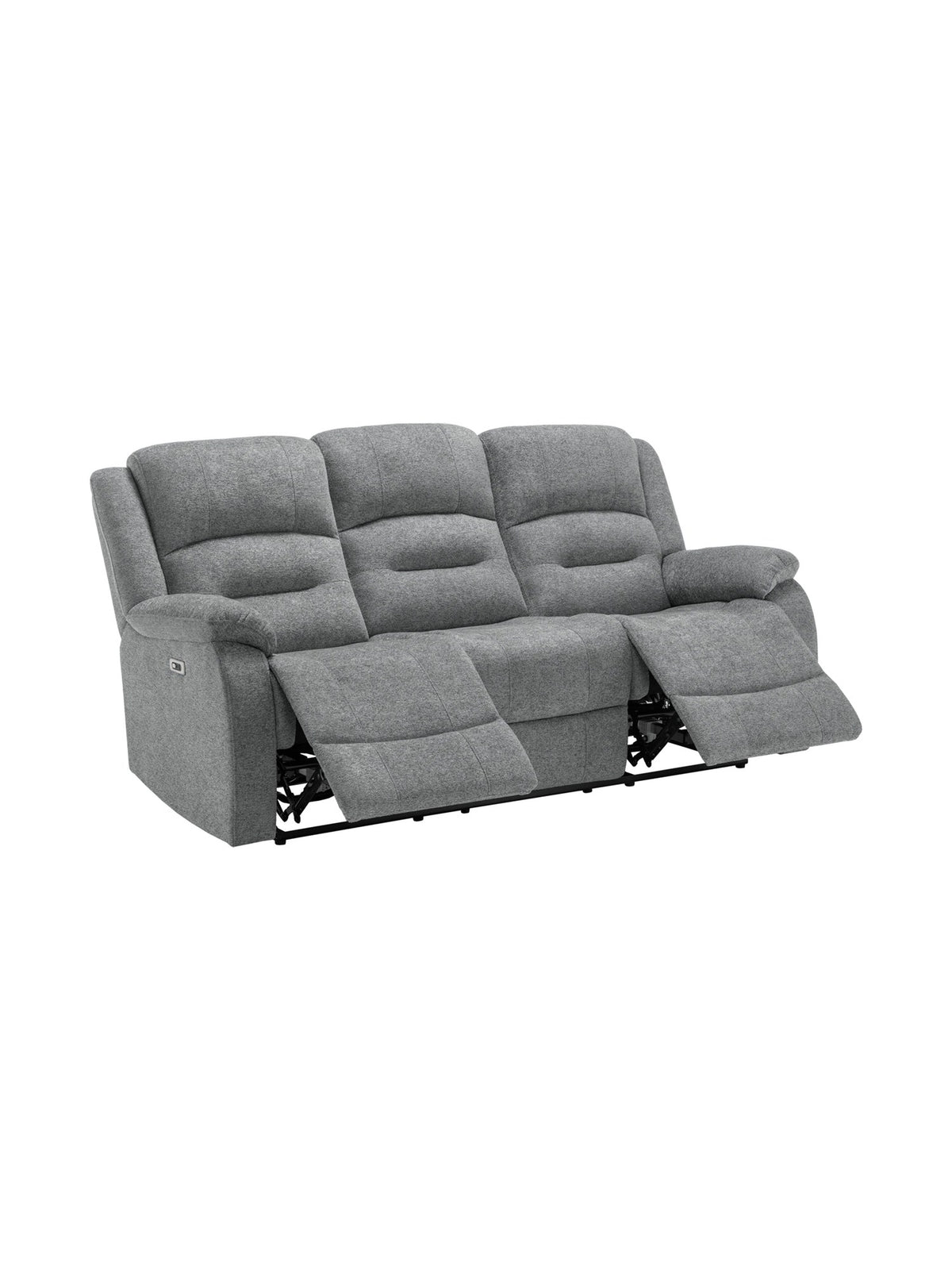 Sofa inclinable Béatrice en bleu – photo sur fond blanc – Meubles TOCO