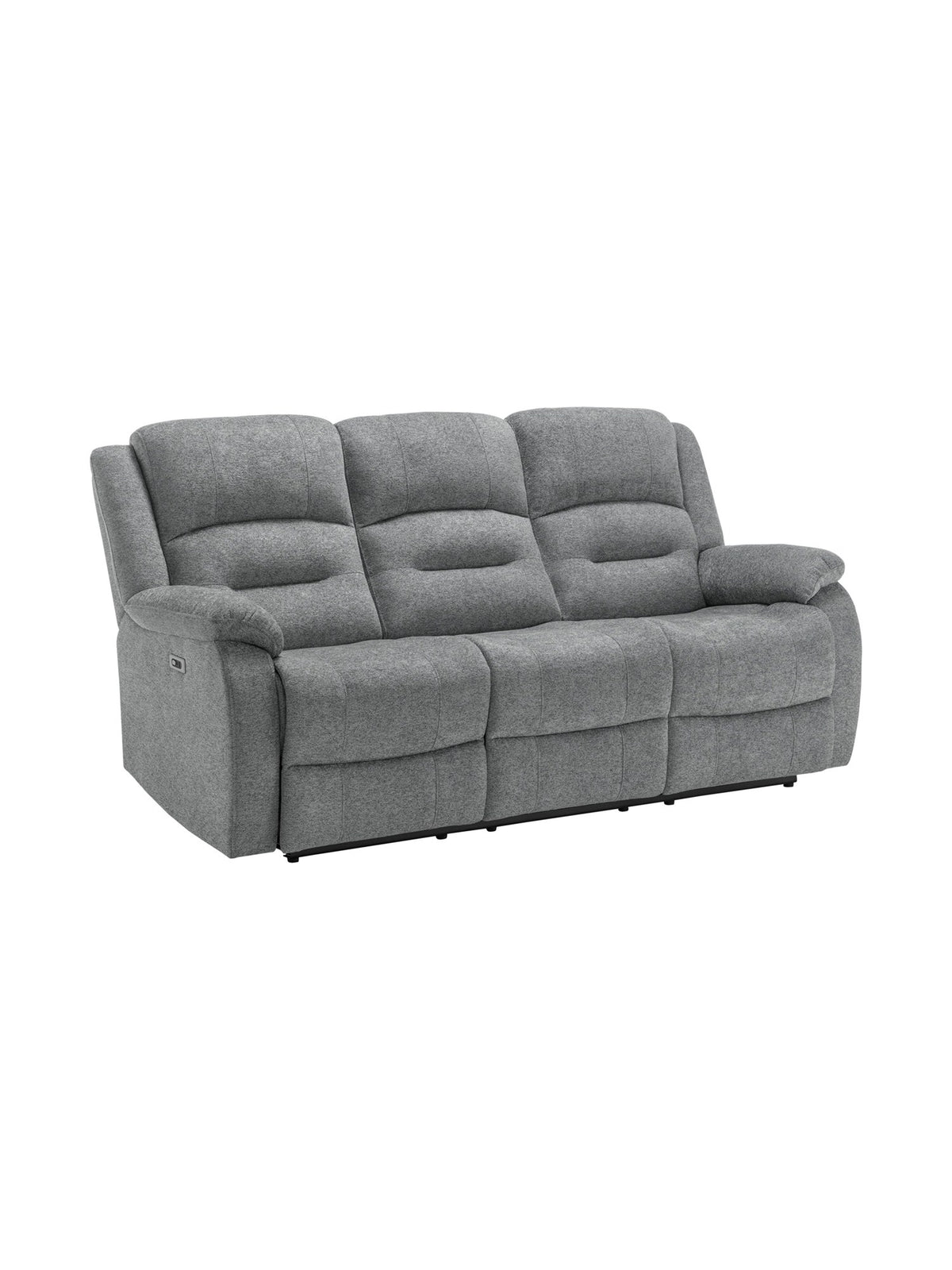 Sofa inclinable Béatrice en bleu – photo sur fond blanc – Meubles TOCO