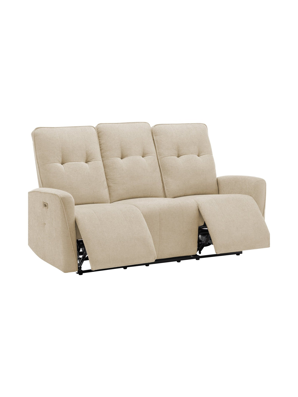 Sofa inclinable Dalton en beige – photo sur fond blanc – Meubles TOCO