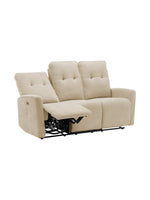 Sofa inclinable Dalton en beige – photo sur fond blanc – Meubles TOCO