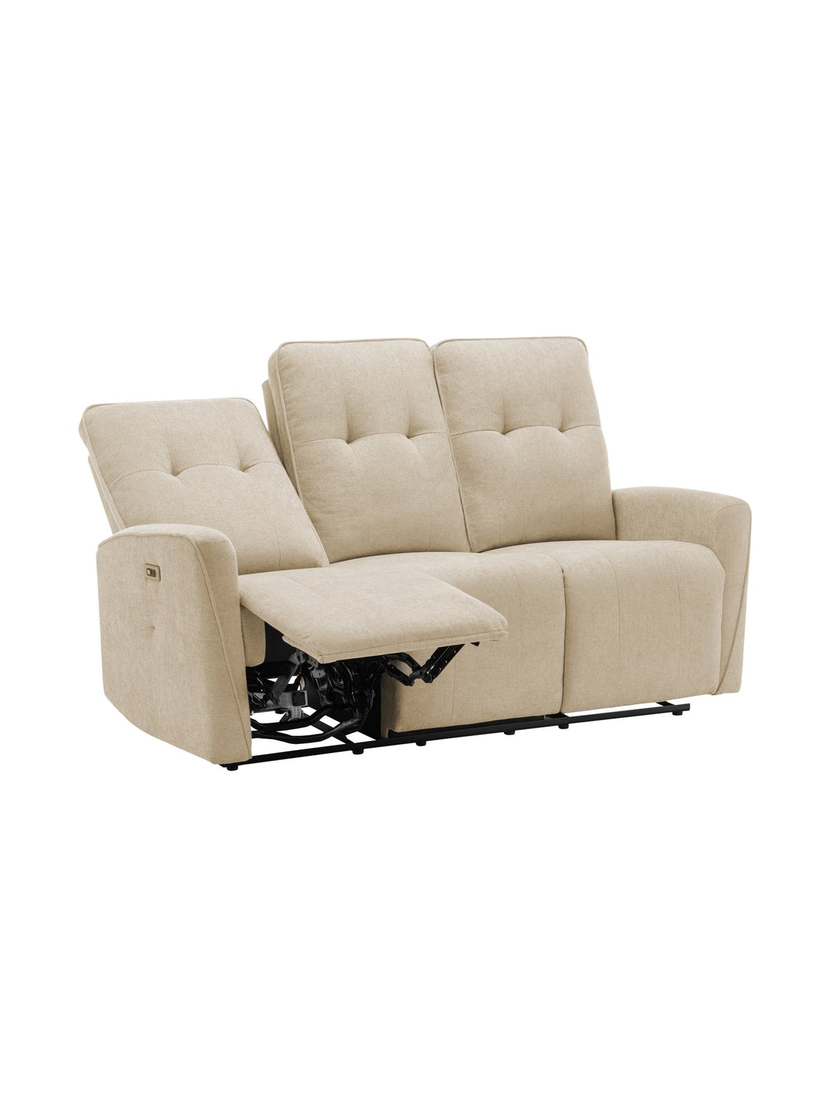 Sofa inclinable Dalton en beige – photo sur fond blanc – Meubles TOCO