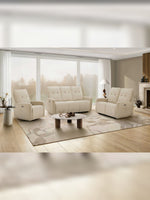 Sofa inclinable Dalton en beige – mise en situation dans un salon – Meubles TOCO