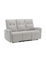 Sofa inclinable Dalton en gris – photo sur fond blanc – Meubles TOCO