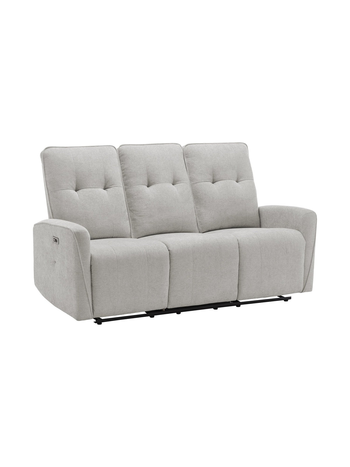 Sofa inclinable Dalton en gris – photo sur fond blanc – Meubles TOCO
